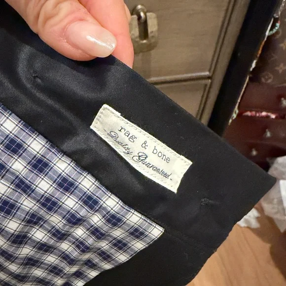 Rag & Bone 3/4 sleeve sateen military jacket 6 - Picture 10 of 13